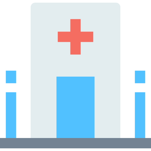 hospital SBTS2018 Flat icono