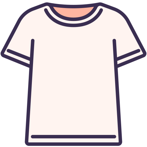 t-shirt Victoruler Linear Colour icon
