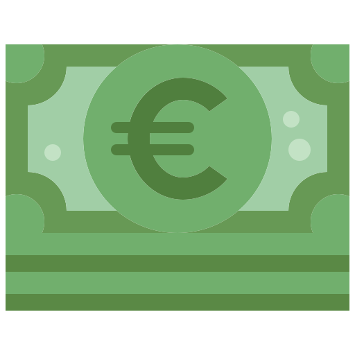 banconota in euro Generic Flat icona