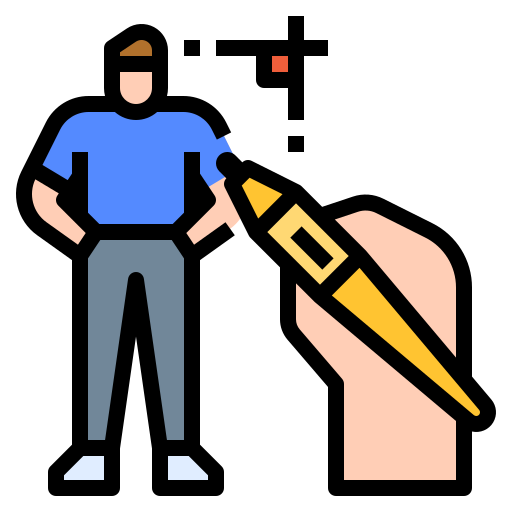 Дизайн персонажа Ultimatearm Lineal Color иконка