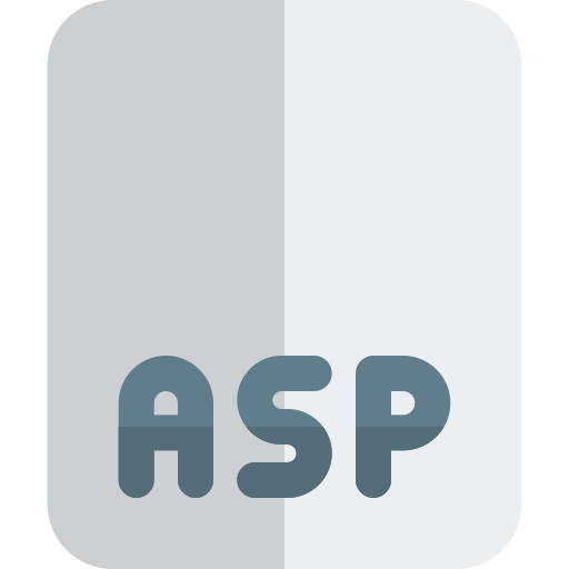 Aspx file Pixel Perfect Flat icon