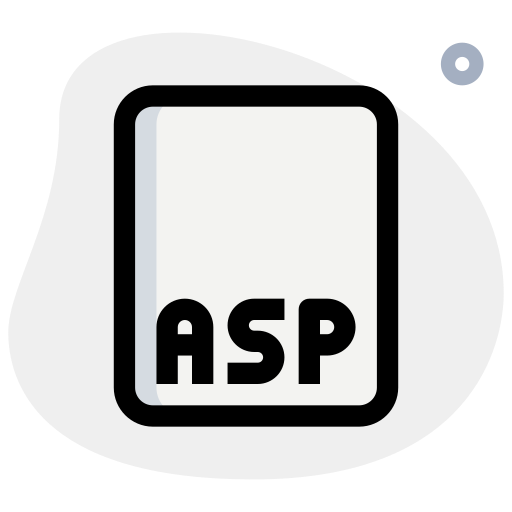 Aspx file Generic Rounded Shapes icon