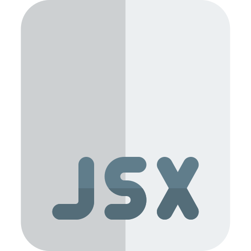 jsx Pixel Perfect Flat Icône