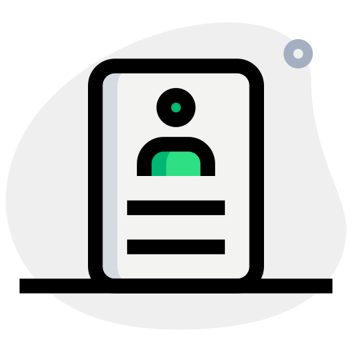 Id card Generic Rounded Shapes icon