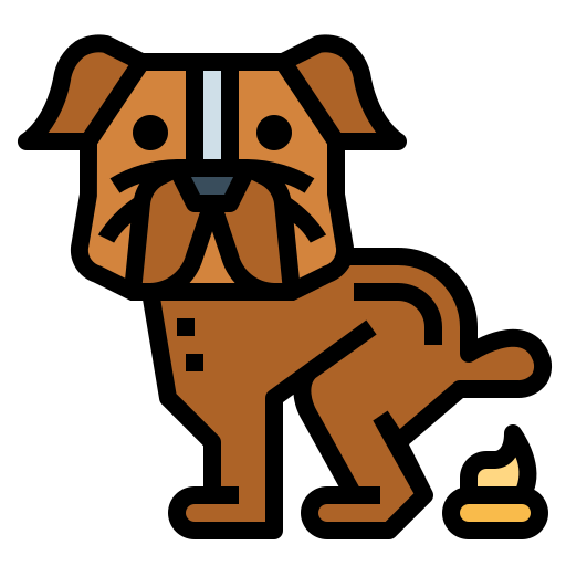 Dog Smalllikeart Lineal Color icon