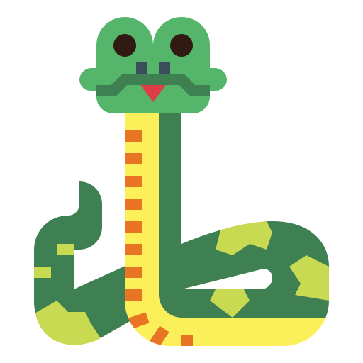 serpent Smalllikeart Flat Icône