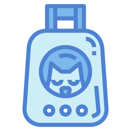 Pet carrier Generic Blue icon