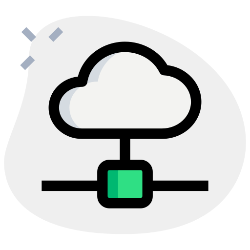 cloud-netzwerk Generic Rounded Shapes icon