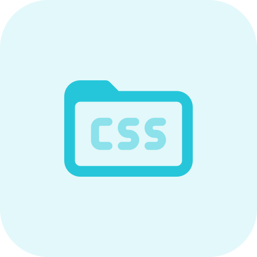 css-bestand Pixel Perfect Tritone icoon
