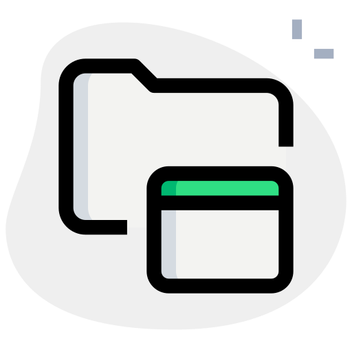 Files and folders Generic Rounded Shapes icon