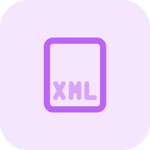 xml-bestand Pixel Perfect Tritone icoon