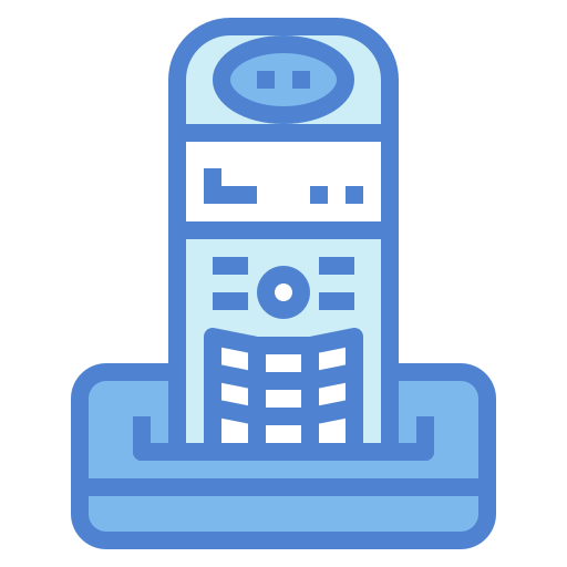 telefon bezprzewodowy Generic Blue ikona
