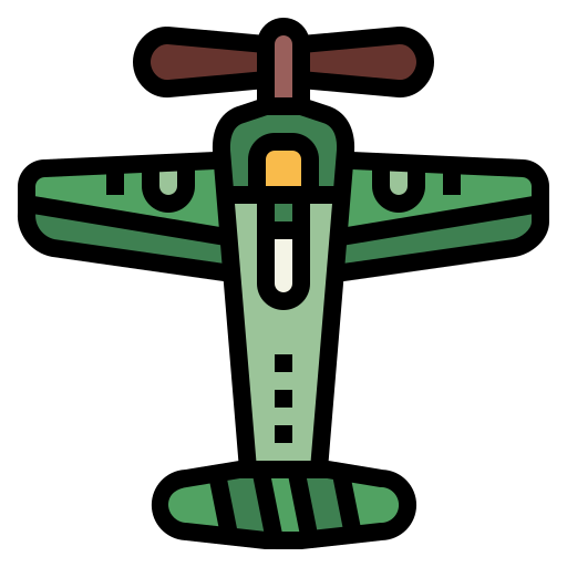 航空機 Smalllikeart Lineal Color icon