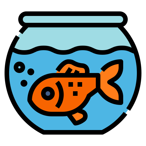 Aquarium Aphiradee (monkik) Lineal Color icon