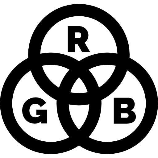 rgb Basic Straight Lineal icoon