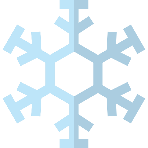 Snowflake Basic Straight Flat icon