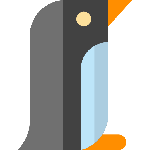 pingwin Basic Straight Flat ikona