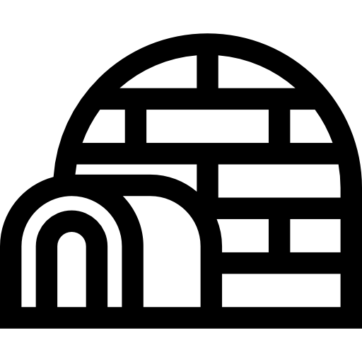 igloo Basic Straight Lineal ikona