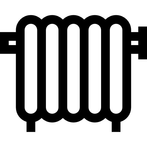 Heater Basic Straight Lineal icon