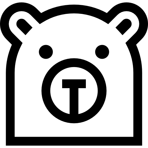 곰 Basic Straight Lineal icon
