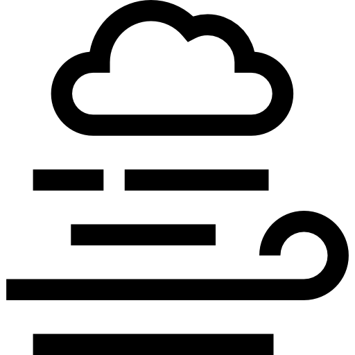 wietrzny Basic Straight Lineal ikona