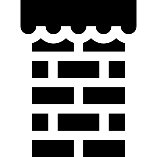 Chimney Basic Straight Filled icon