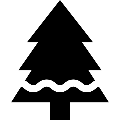소나무 Basic Straight Filled icon