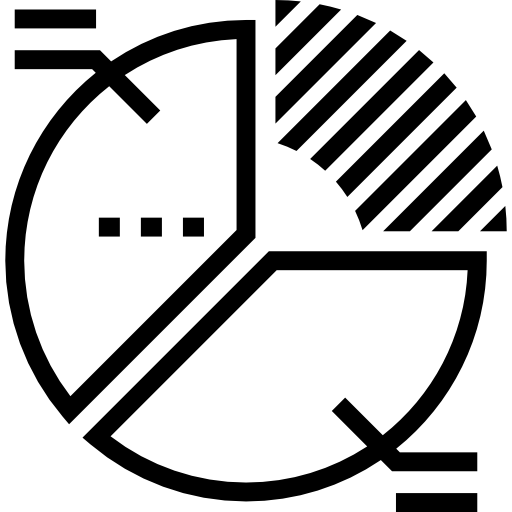 円グラフ Maxim Flat Lineal icon