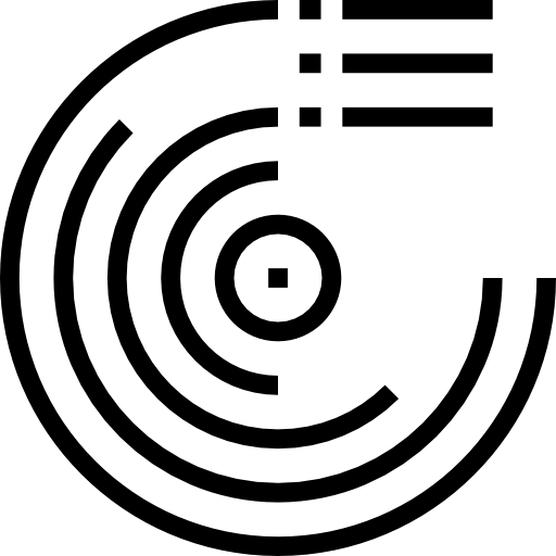 kuchendiagramm Maxim Flat Lineal icon