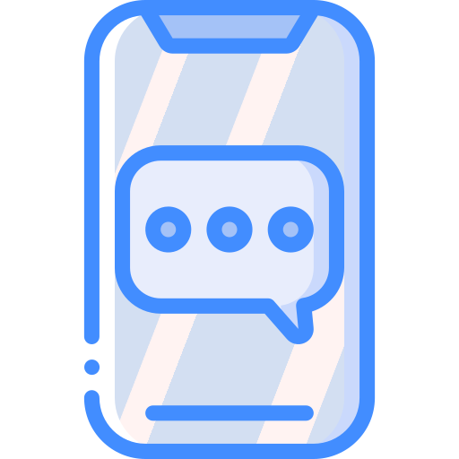 smartphone Basic Miscellany Blue icono