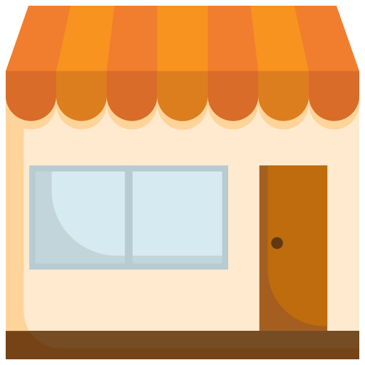 Кофейный магазин Kosonicon Flat иконка