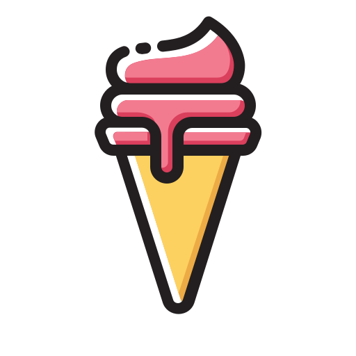 アイスクリームコーン Generic Color Omission icon