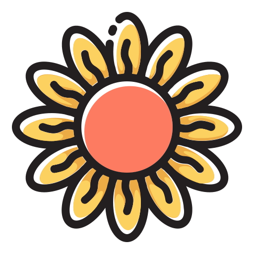 zonnebloem Generic Color Omission icoon