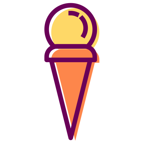 Ice cream Generic Color Omission icon