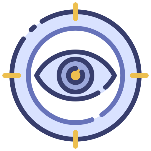 vision Generic Outline Color icon