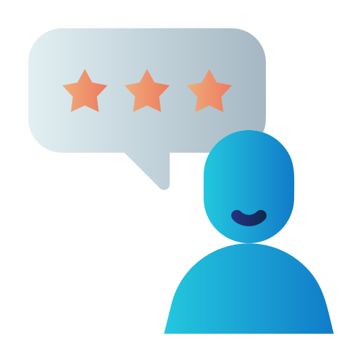 Customer review Generic Flat Gradient icon