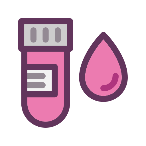 campione di sangue Generic Outline Color icona