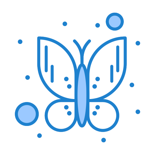 Бабочка Generic Blue иконка
