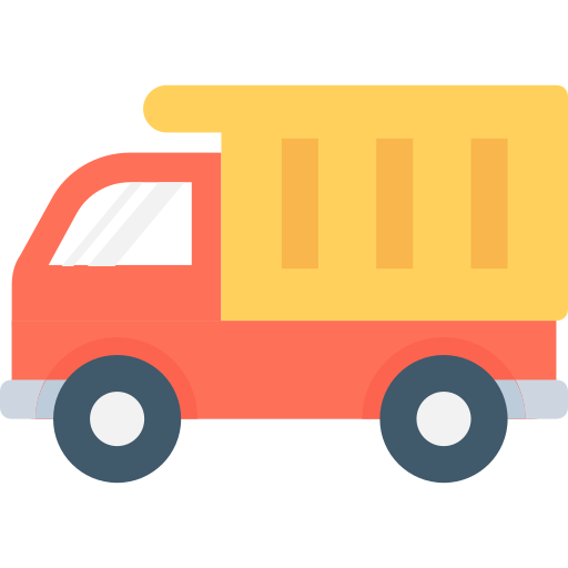vrachtwagen Generic Flat icoon