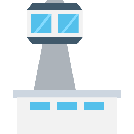 Control tower Generic Flat icon