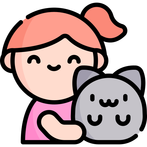 Pet Kawaii Lineal color icon