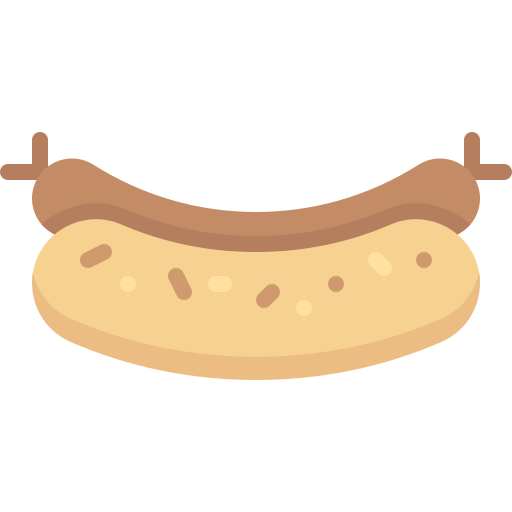 Hot dog Special Flat icon