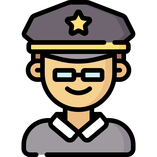 Policeman Special Lineal color icon