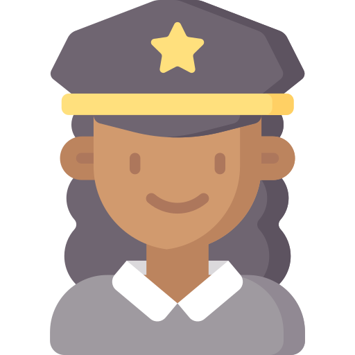 Policewoman Special Flat icon