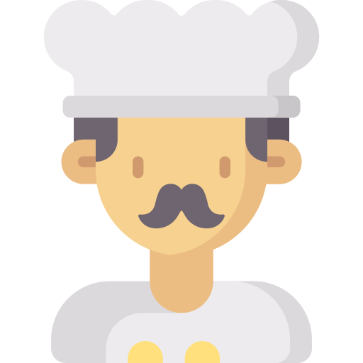 chef masculin Special Flat Icône