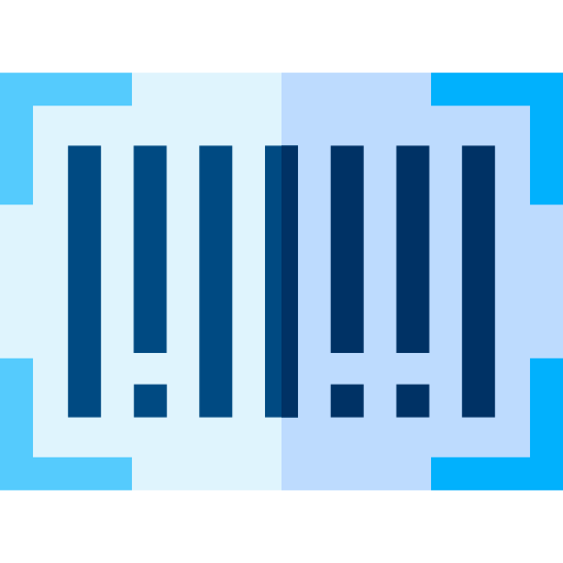 Barcode Basic Straight Flat icon