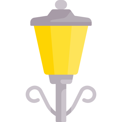 lâmpada de rua Special Flat Ícone