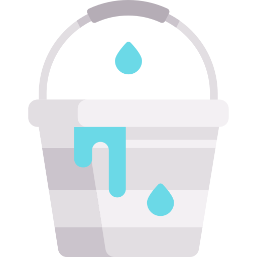 cubo de agua Special Flat icono