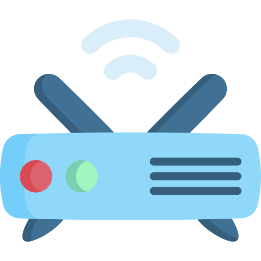 wlan router Special Flat icon