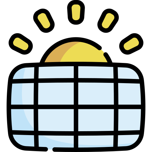 Solar panel Special Lineal color icon